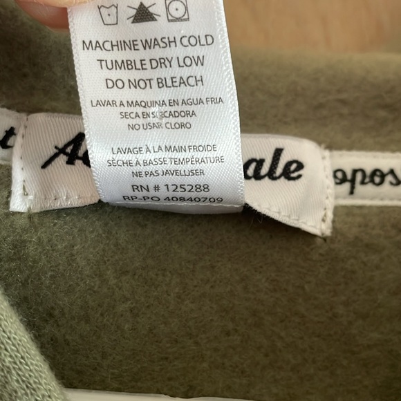 AEROPOSTALE Sweatshirt Hoodie Olive Green Women’s New with Tags Sz: XXL/2X - Picture 5 of 10
